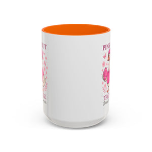 Breast Cancer Awareness Coffee Mug, Pink Out Tackle Duck Design, Supportive Gift for Fighters & Survivors, Cheerful Office Decor, [...]