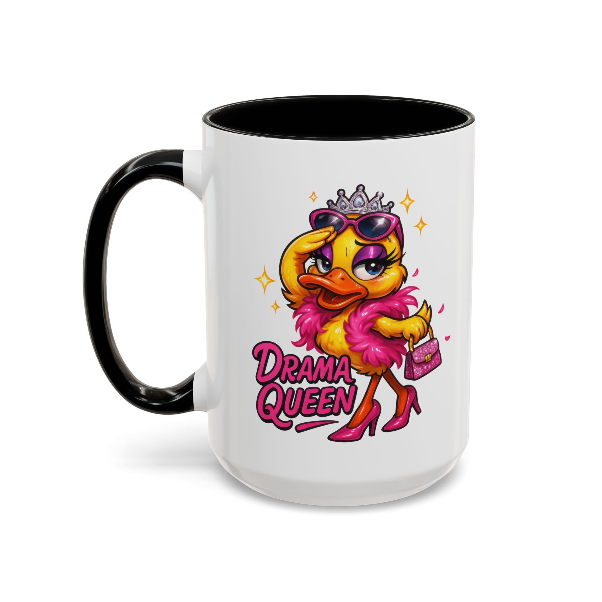 Drama Queen Coffee Mug, Funny Mug for Her, Gift for Drama Lovers, Sassy Office Mug, Unique Present for Birthdays