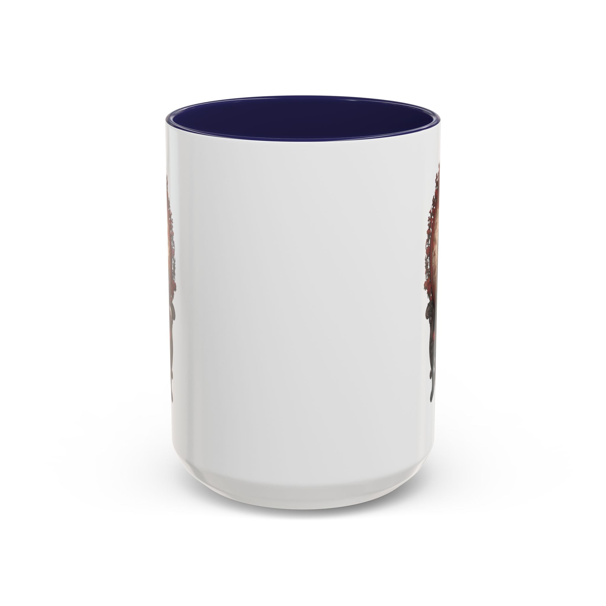 Gothic Elegance Coffee Mug - Unique Black Accent Mug for Witchy Vibes, Perfect Gift for Halloween, Goth Decor, Coffee Lovers, & Spooky