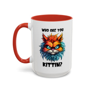 sarcasm funny  Cat Coffee Mug, Unique Gift for Cat Lovers, Fun Kitchen Decor, Perfect for Birthdays, Holidays, - 'Who Are [...]