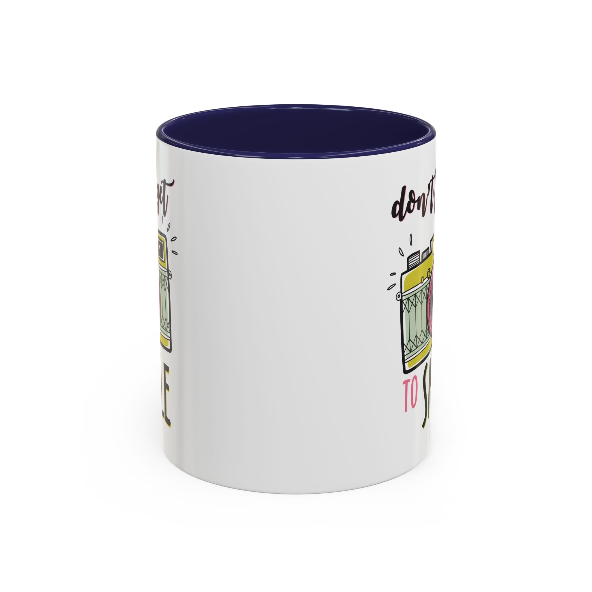 Inspirational Coffee Mug - 'Don't Forget to Smile' mental health