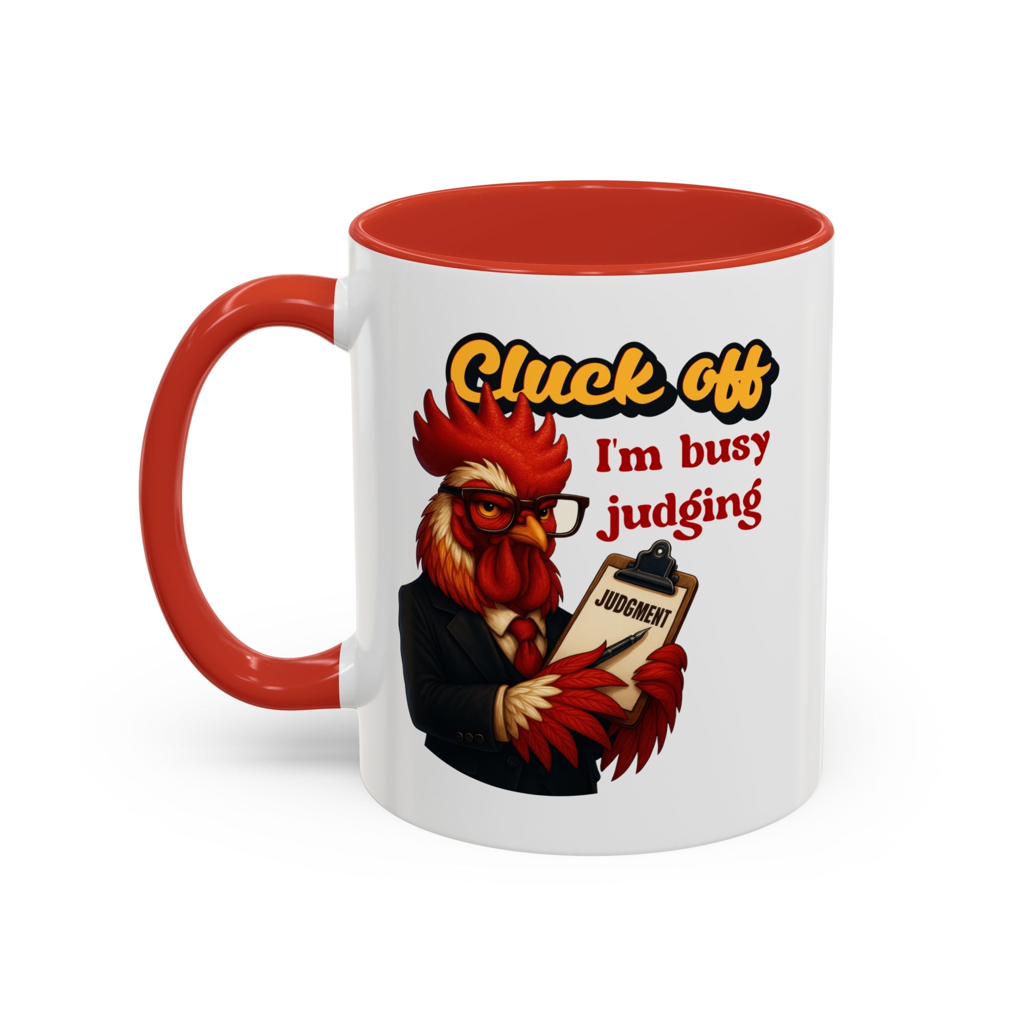 Funny Cluck Off Coffee Mug - Perfect for Chicken Lovers, Gag Gifts, Office Humor, and Birthdays