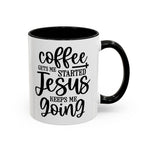 Inspirational Coffee Mug for Believers - Perfect Gift for Faith Lovers, Christians, and Coffee Enthusiasts, Ideal for Birthdays