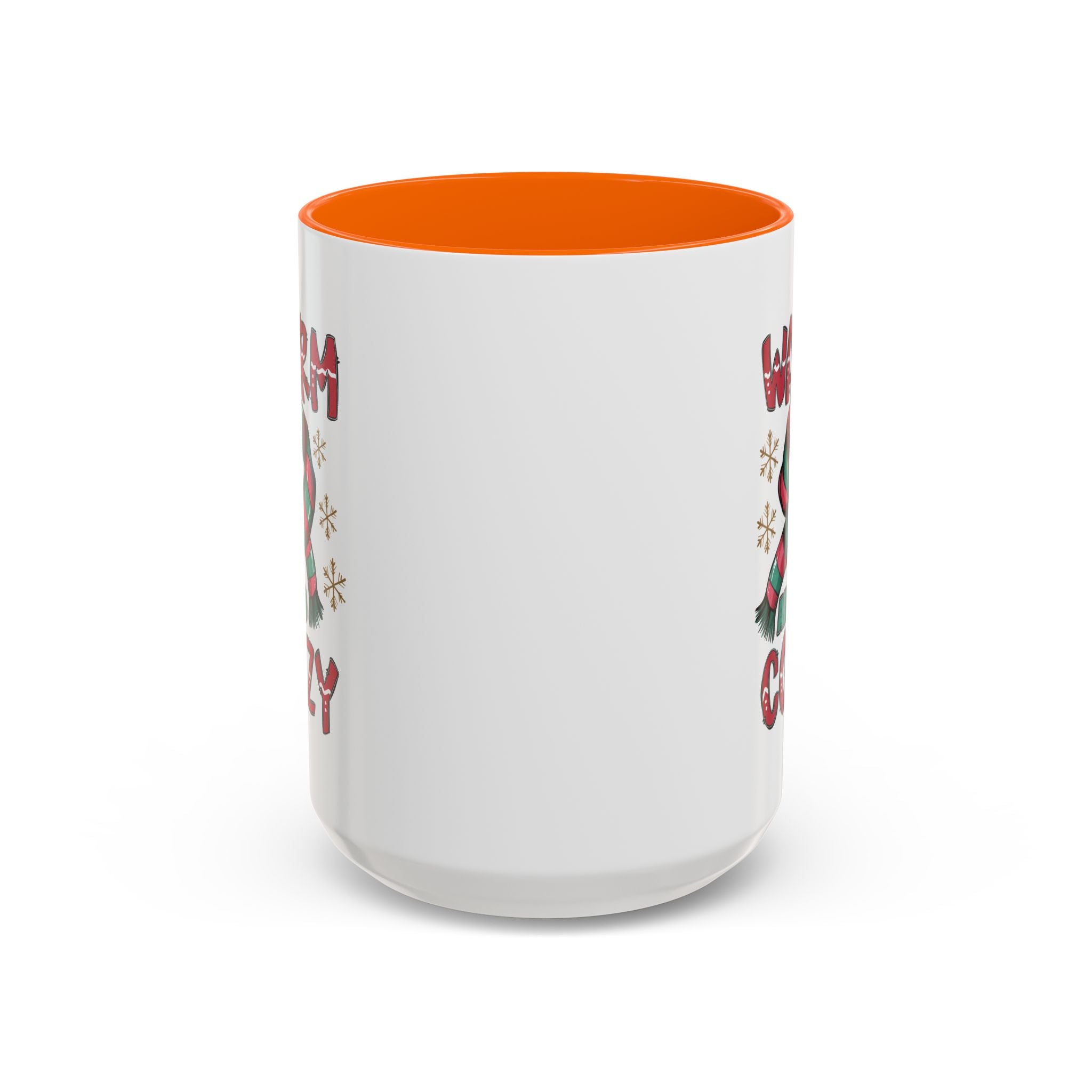 Warm & Cozy Holiday Accent Coffee Mug - Perfect for Winter Mornings, Christmas Gifts, Hot Beverage Lovers, Seasonal Decor, Cozy Vibes