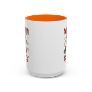Warm & Cozy Holiday Accent Coffee Mug - Perfect for Winter Mornings, Christmas Gifts, Hot Beverage Lovers, Seasonal Decor, Cozy Vibes