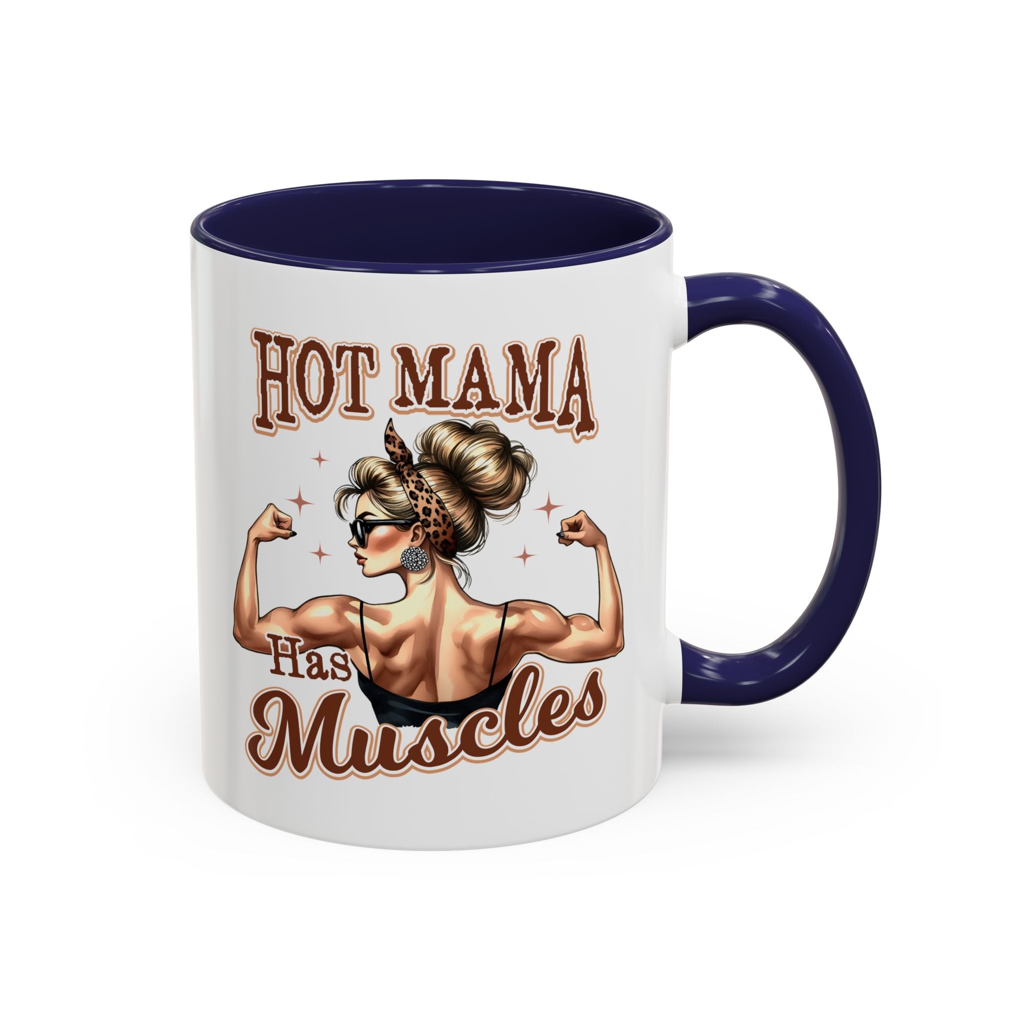 Hot Mama Coffee Mug: Empowerment, Gifts for Moms, Fitness Lovers, Best Friend, Funny Gift, Occasions: Birthdays, Holidays