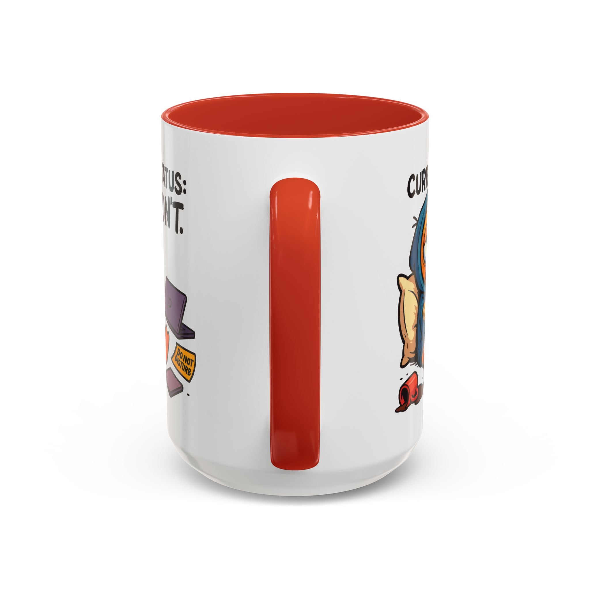 Chill Vibes Coffee Mug, Perfect for Lazy Days, Gift for Homebodies, Quirky Coffee Lover, Fun Desk Accessory, Work from Home Essentials