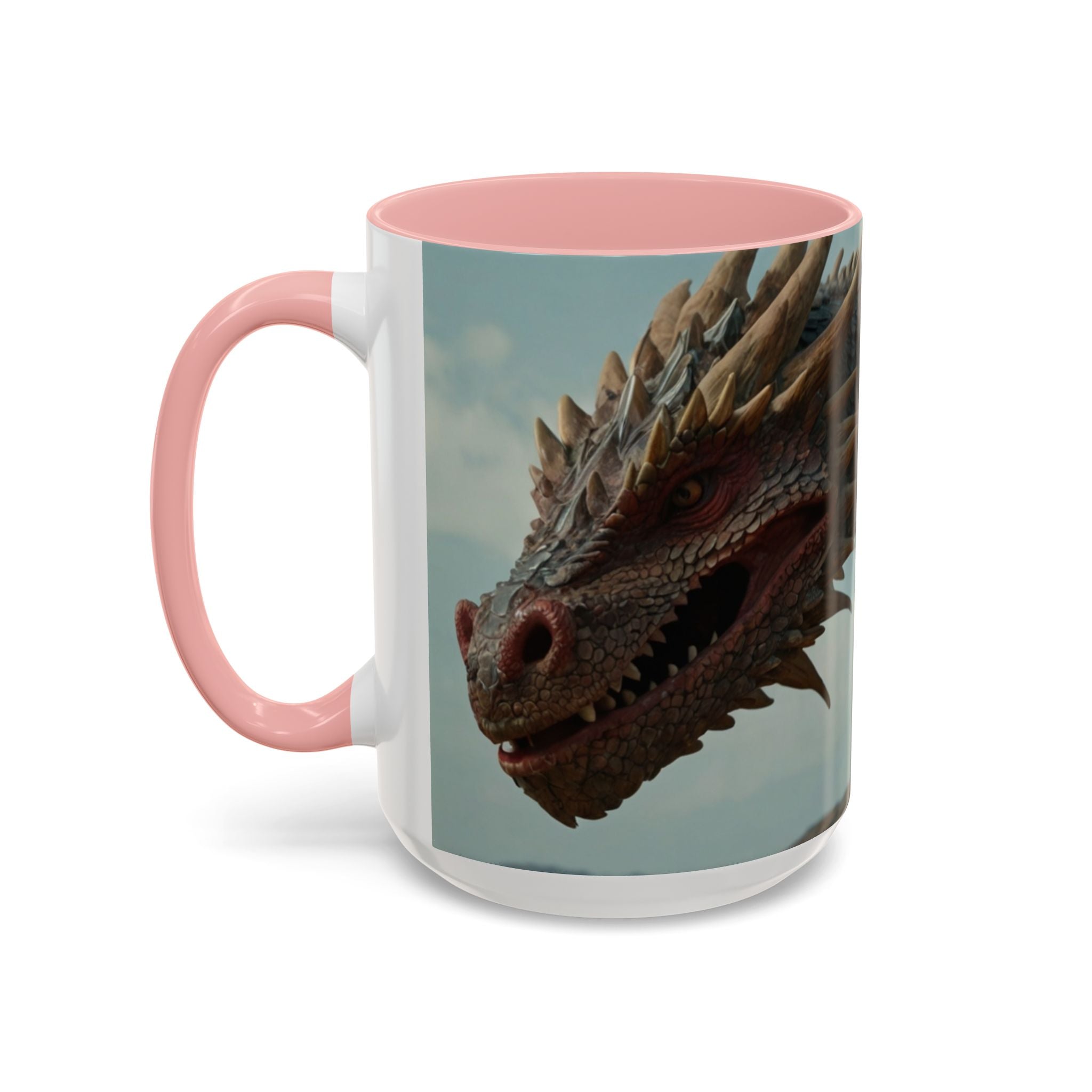 Dragon warrior Fantasy-Themed Accent Coffee Mug gothic