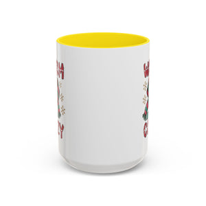 Warm & Cozy Holiday Accent Coffee Mug - Perfect for Winter Mornings, Christmas Gifts, Hot Beverage Lovers, Seasonal Decor, Cozy Vibes