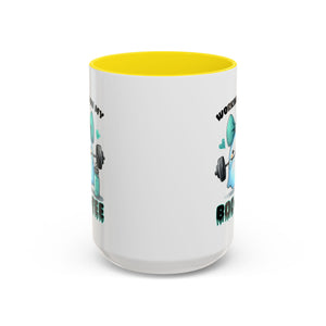 Fitness Motivation Coffee Mug, Workout Gift, Gym Decor, Boo-Tee Lover's Cup, Cute Ghost Mug