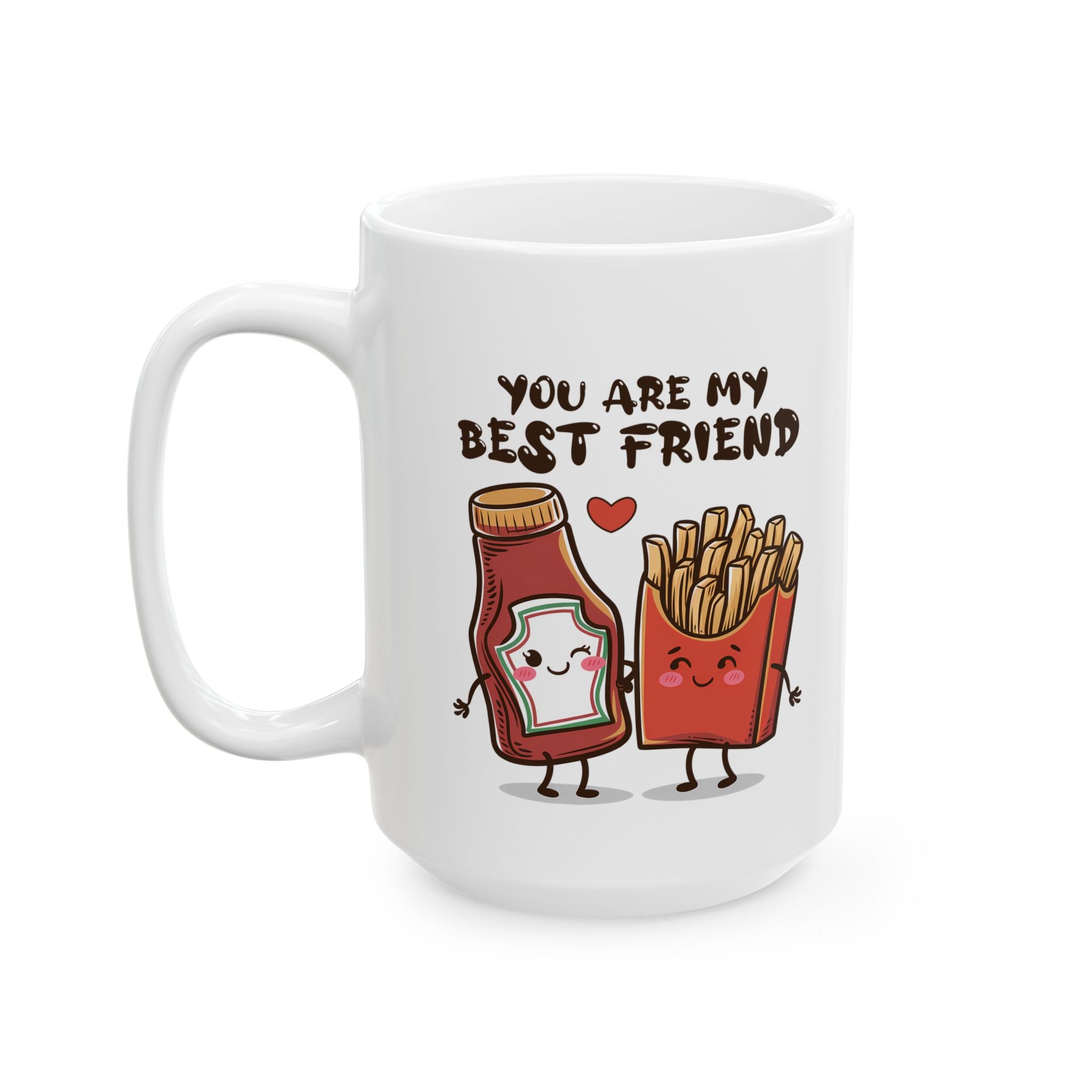 Best Friend  coffee Mug - Funny Gift, Coffee Cup for Friends, Birthday Present, Valentine’s Day, Friendship Gift