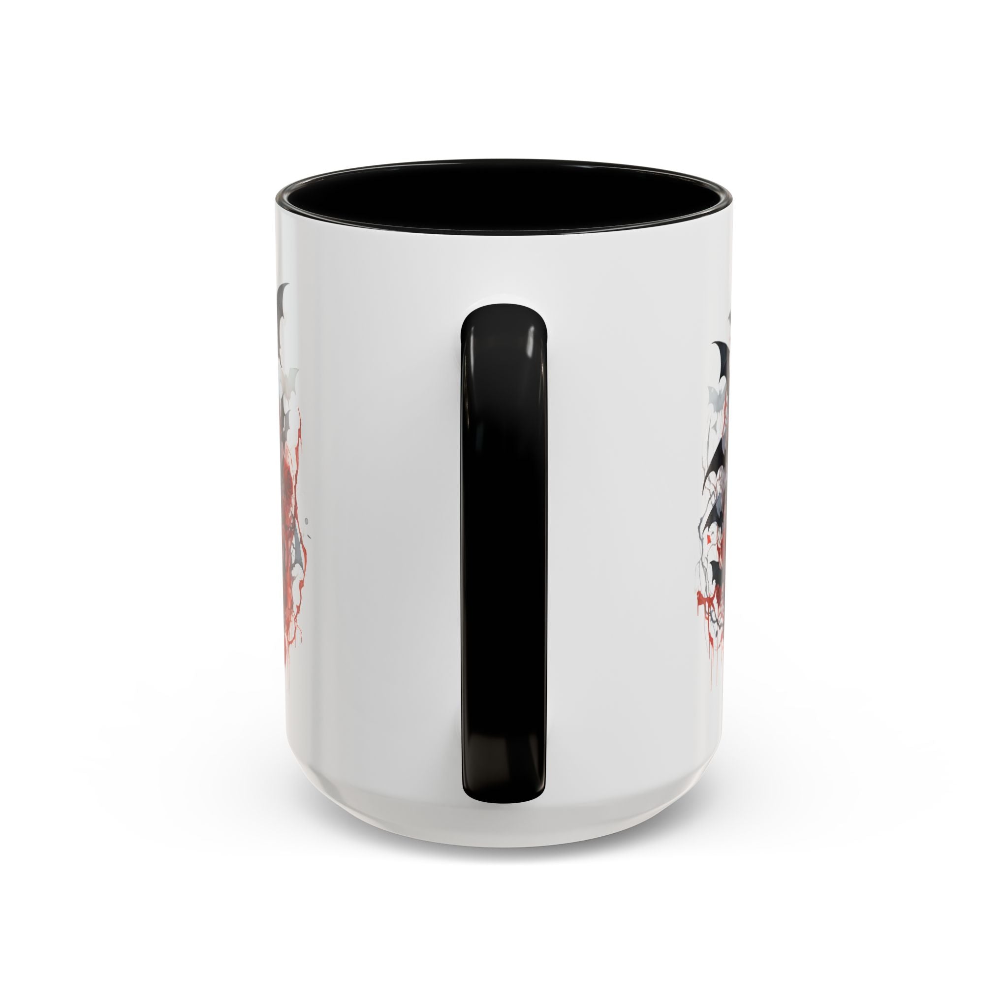 Gothic Coffee Mug, Dark Aesthetic Cup, Halloween Drinkware, Vampire Themed Gift, Horror Mug, Witchy Kitchen Decor