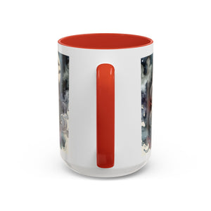 Gothic vampire Elegance Coffee Mug,  Halloween Decor, Dark Art Mug, Spooky Homeware