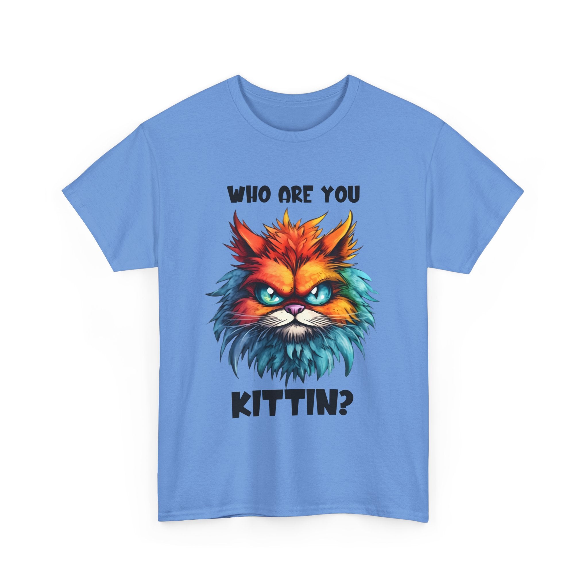 sarcasm  Cat Tee - Who Are You Kittin? Shirt, Funny Cat T-Shirt, Pet Lover Gift, Animal Lover Apparel, Birthday Gift Idea