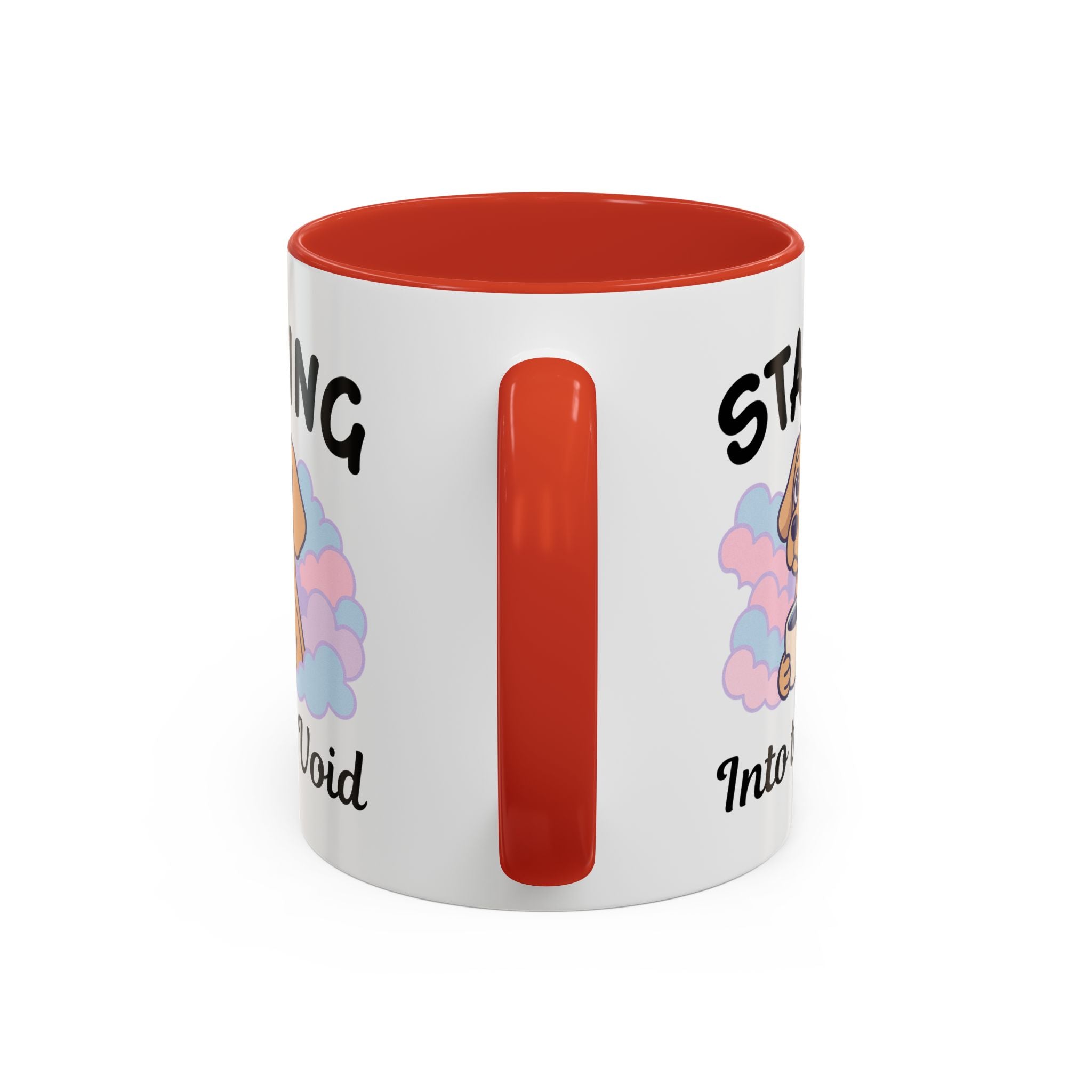 Cute Dog Coffee Mug for Animal Lovers, Staring Into the Void, Fun Gift for Pet Owners, Coffee Lovers, Cute Kitchen Decor