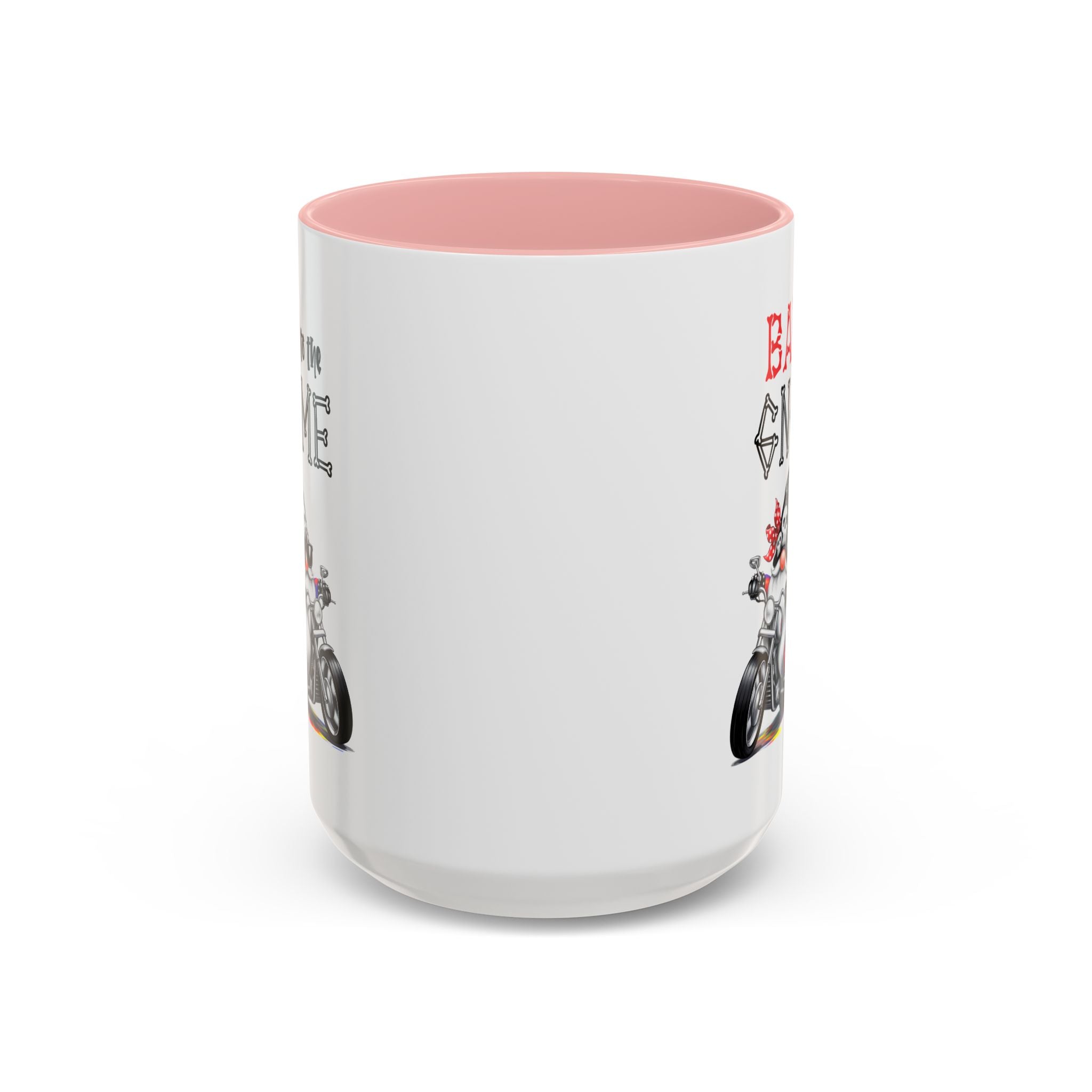 Bad to the Gnome Coffee Mug - 11oz & 15oz Accent Mugs for Bikers & Gnome Lovers