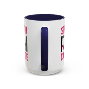 Inspirational Coffee Mug: Strength, Faith, Courage - Gift for Survivors, Awareness Events, Supportive Home Decor, Encouragement