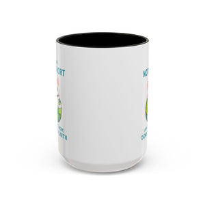 Cute Down to Earth Cat Coffee Mug - Perfect Gift for Cat Lovers