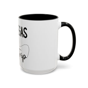 Las Vegas girls trip Accent Coffee Mug (11, 15oz) by the x m world