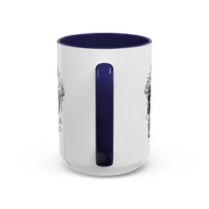 Skull Rainbow Coffee Mug, Unique Gift for Coffee Lovers, Halloween Decor, Daily Motivation Mug, Fun Skull Design