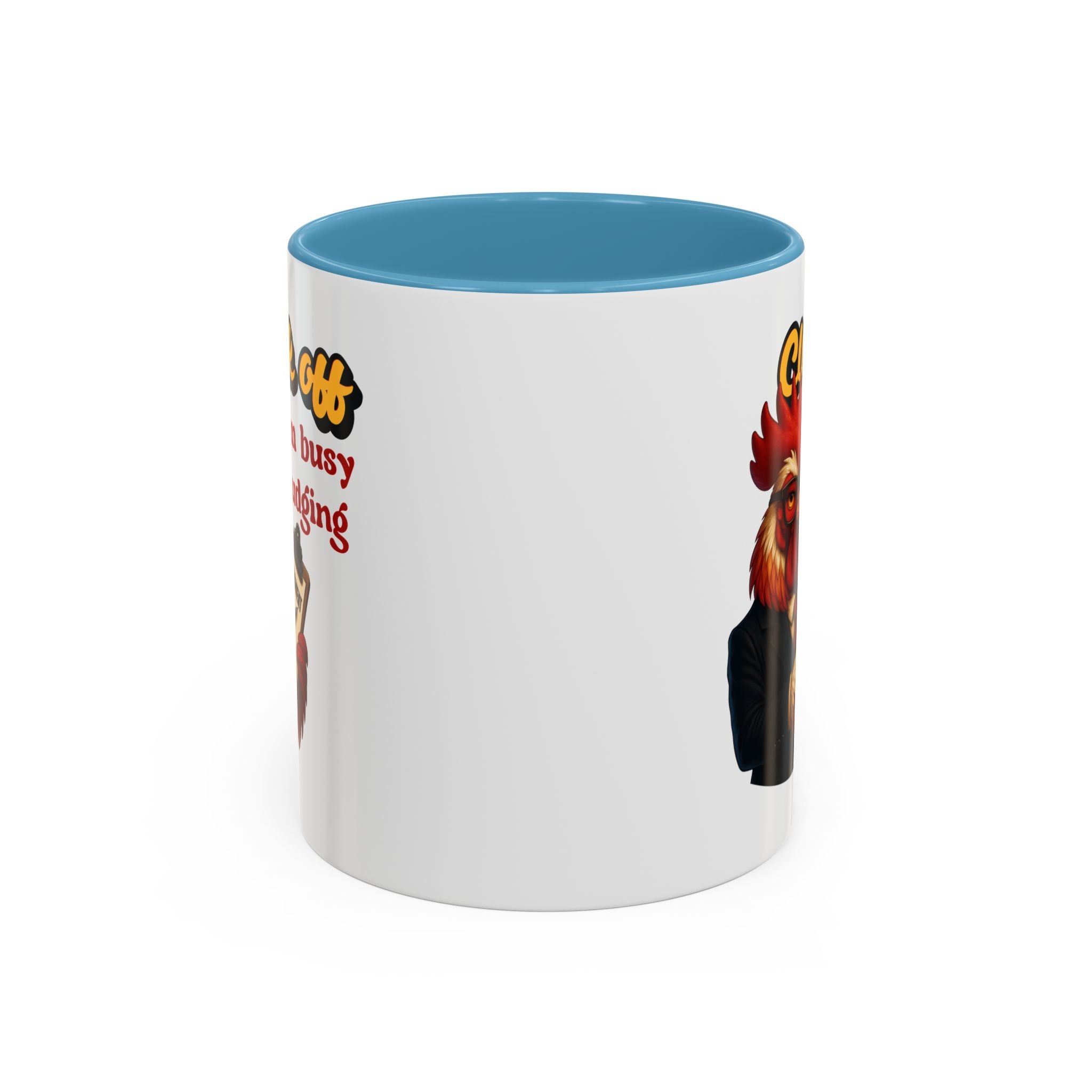 Funny Cluck Off Coffee Mug - Perfect for Chicken Lovers, Gag Gifts, Office Humor, and Birthdays