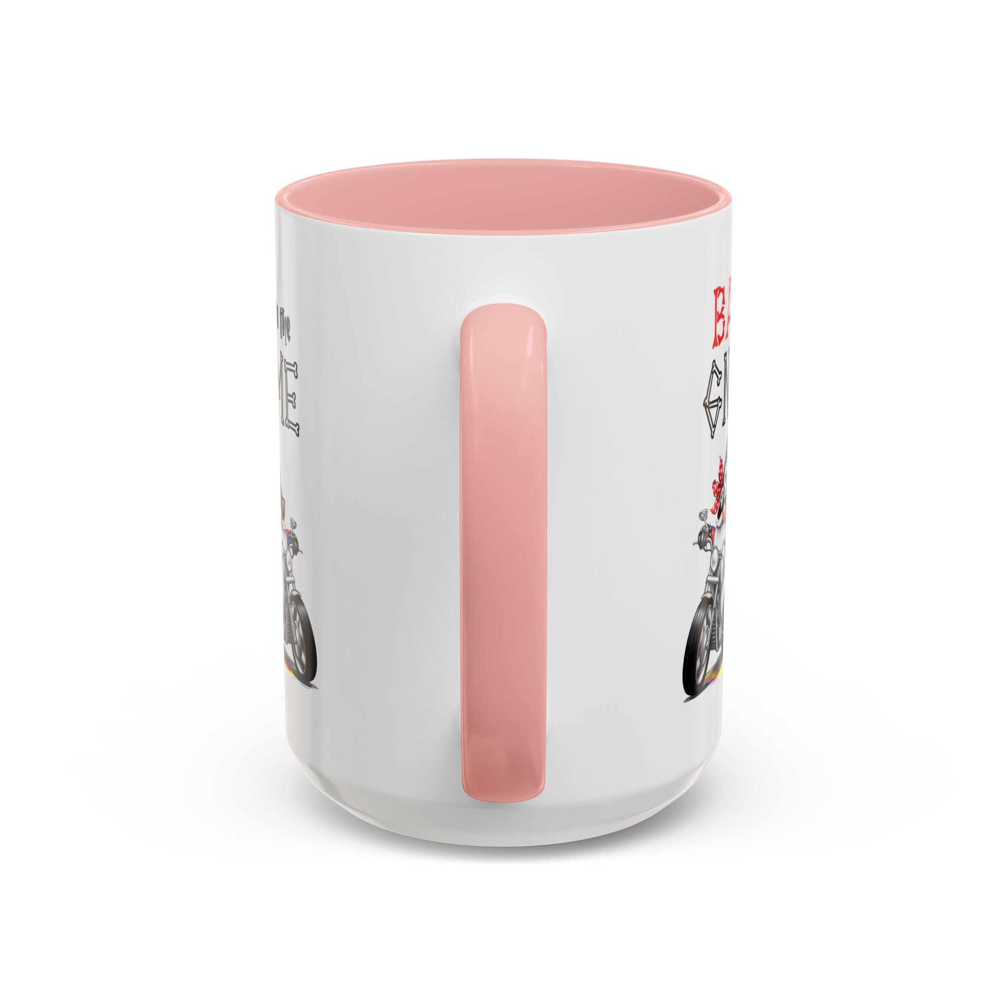 Bad to the Gnome Coffee Mug - 11oz & 15oz Accent Mugs for Bikers & Gnome Lovers