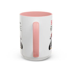 Bad to the Gnome Coffee Mug - 11oz & 15oz Accent Mugs for Bikers & Gnome Lovers