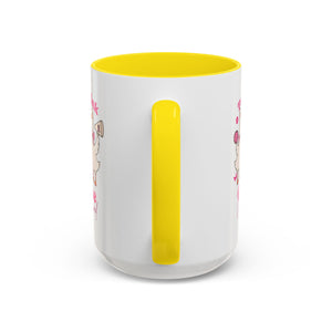 cancer awareness Team Pink Goose Cheer Squad Coffee Mug - Cute Animal Mug for Fun Gifts,   Home Decor/Office Use