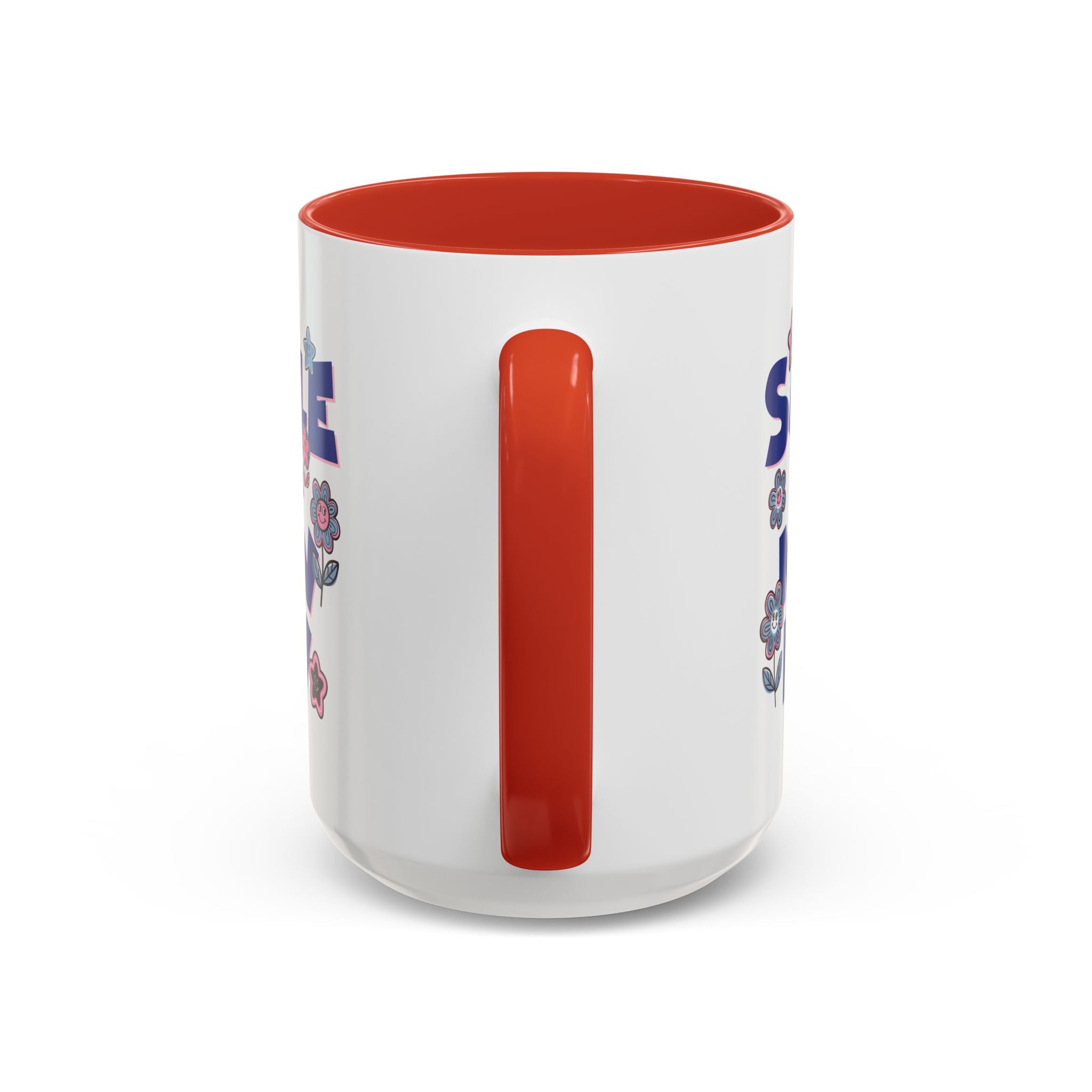 Inspirational Flower Design Coffee Mug - "Smile It's a New Day" - Perfect Gift for Coffee Lovers