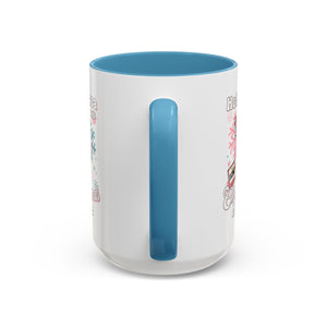 Hot Cocoa & Christmas Movie Mug, Cozy Holiday Cup, Winter Gift, Festive Beverage Container, Cute Coffee Mug