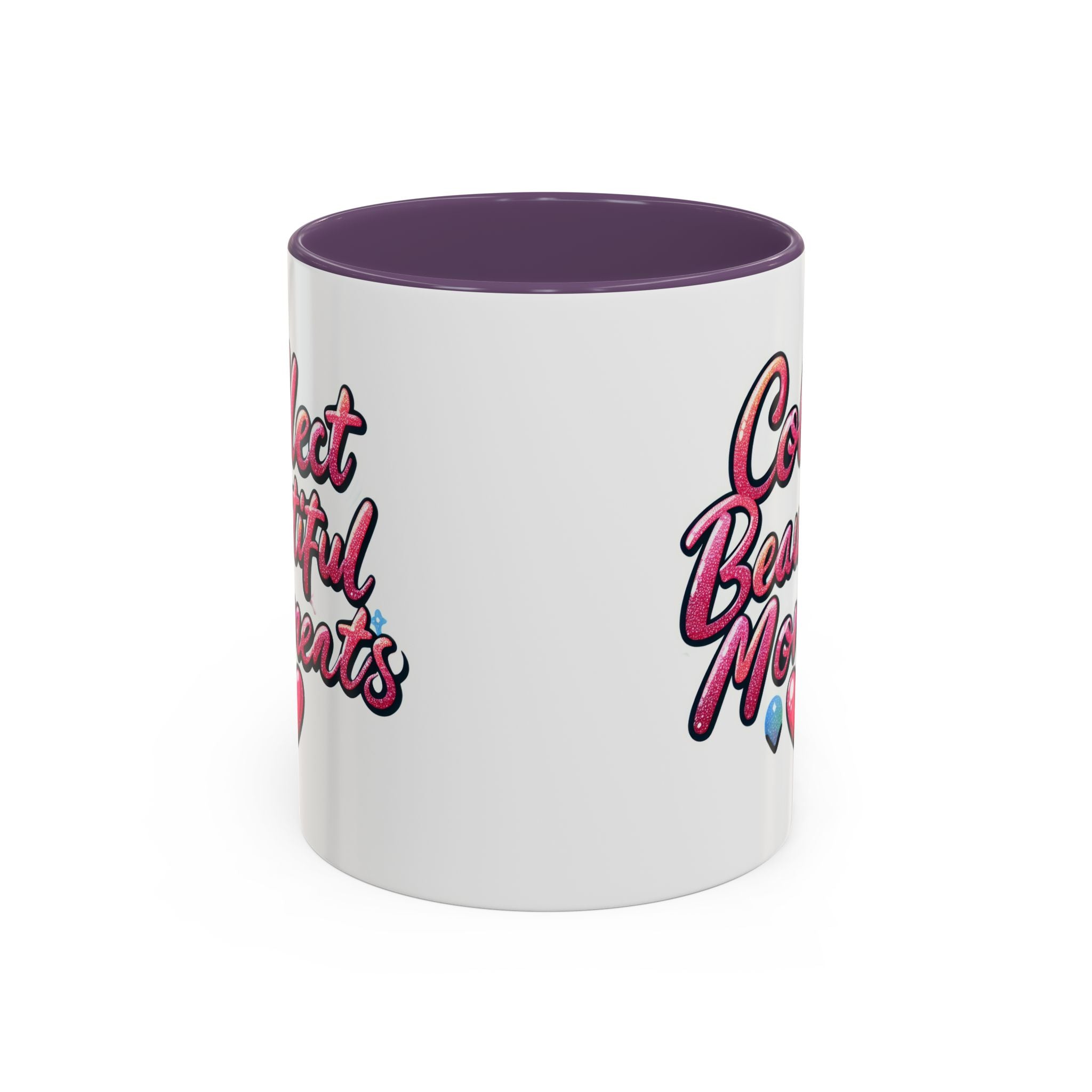 Collect Beautiful Moments Coffee Mug - 11oz & 15oz positive vibe love heart cup