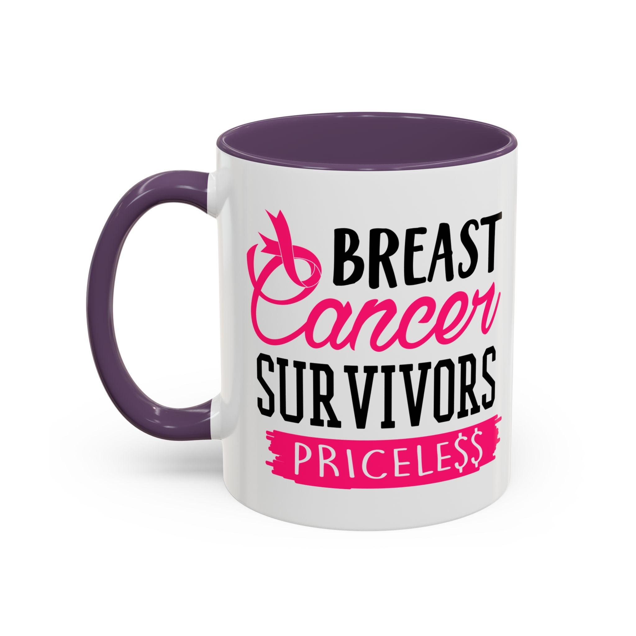 Breast Cancer Survivors Coffee Mug, Inspirational Cancer Gift, Supportive Awareness Mug, Gift for Survivors, Encouraging Morning Coffee