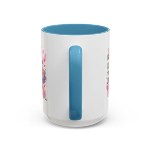 Funny attitude Travel Mug - "I Don't Just Ride the Crazy Train, I Drive It" - Colorful Bird Design