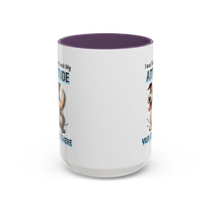 Funny Dog Attitude Coffee Mug - 11 & 15oz sassy animal lover