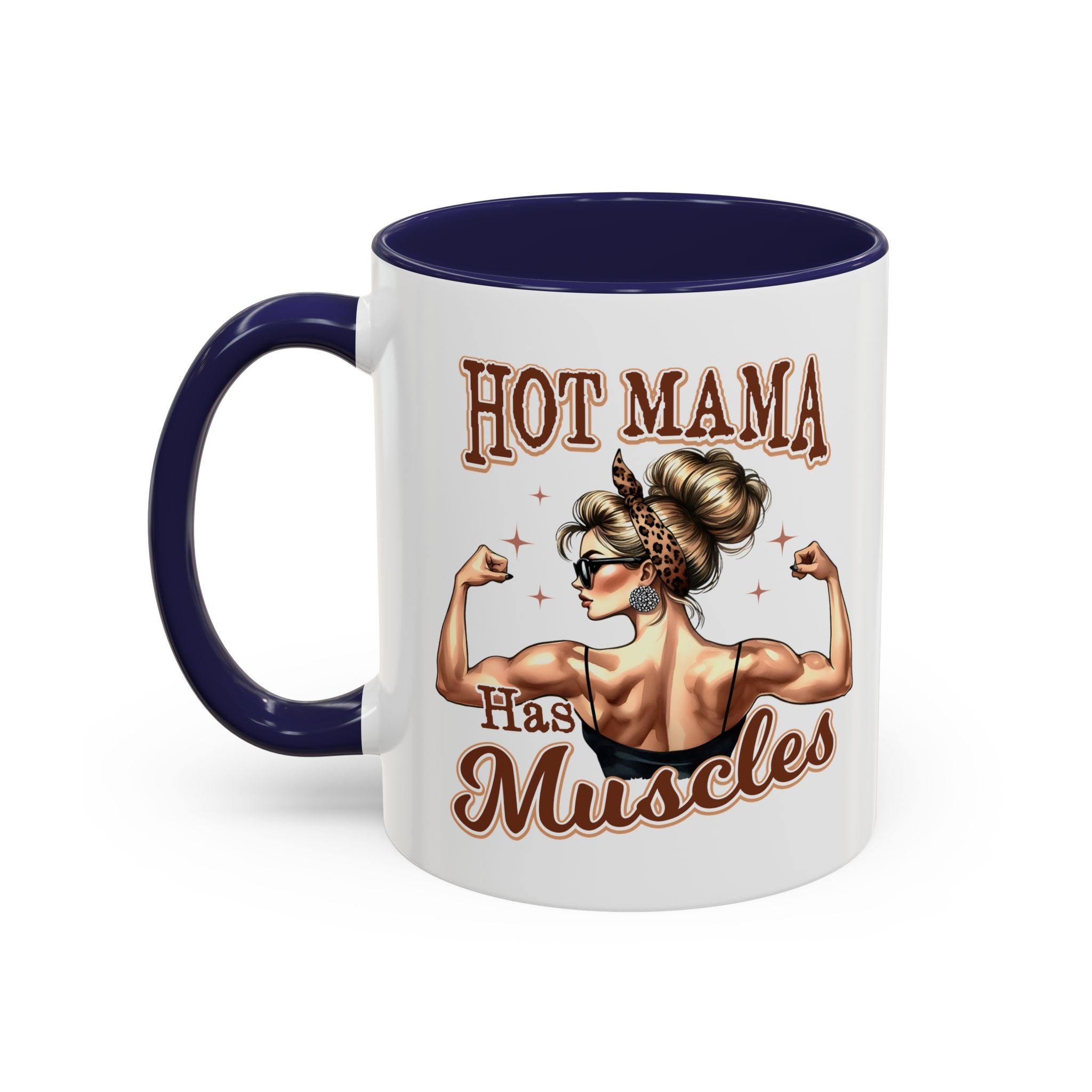 Hot Mama Coffee Mug: Empowerment, Gifts for Moms, Fitness Lovers, Best Friend, Funny Gift, Occasions: Birthdays, Holidays
