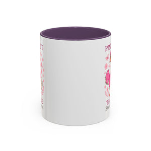 Breast Cancer Awareness Coffee Mug, Pink Out Tackle Duck Design, Supportive Gift for Fighters & Survivors, Cheerful Office Decor, [...]