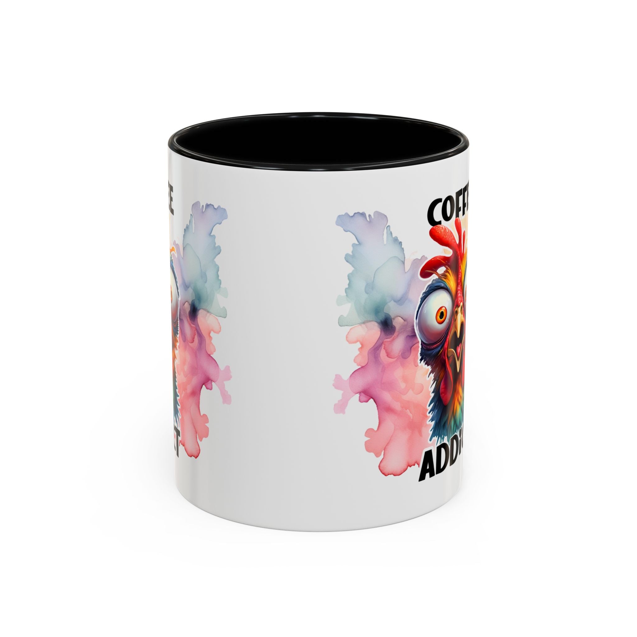 Coffee Addict Mug, Funny Coffee Lover Gift, Unique Kitchen Decor, Quirky Morning Brew Cup, Perfect for Birthdays & Holidays