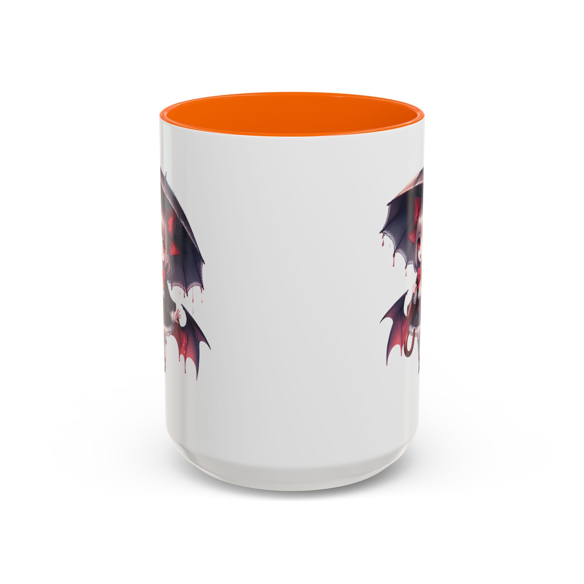 Gothic vampire girl  horror art Accent Coffee Mug (11, 15oz)