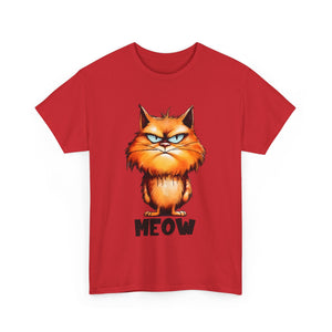 grumpy Cat Lover Graphic Tee  Funny Cat T-Shirt, Gift for Cat Owners, Pet Lover Tee, Cute Animal Shirt, Casual Wear, Meow