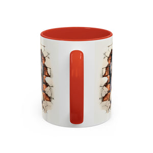 Cute Puppy Accent Coffee Mug - Perfect Gift for Dog Lovers, Unique Pet Lover Mug, Mother’s Day, Birthday, Home Decor