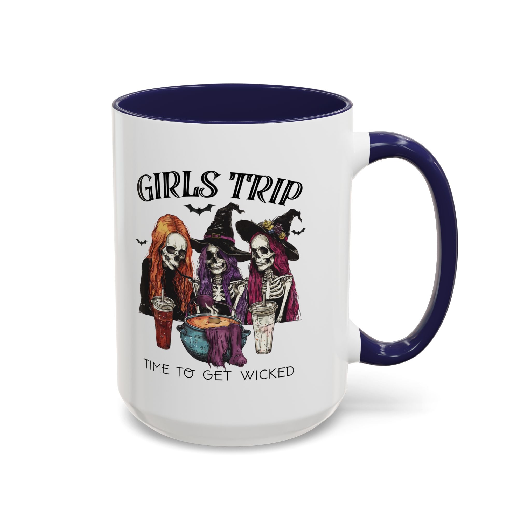 Wicked Girls Trip Coffee Mug, Halloween Gift, Spooky Vibes, Friends Gatherings, Witchy Decor, Fun Drinking Mug