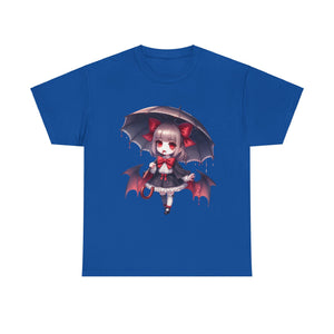vampire girl horror Unisex Heavy Cotton Tee men women png31