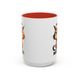 sarcasm attitude  Cat Coffee Mug - Just Judging - Perfect Gift for Cat Lovers, Pet Owners, Birthdays,  Funny Mug