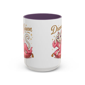 Drama Queen Coffee Mug - Fun Gift for Cat Lovers, Unique Mug for Tea or Coffee, Perfect for Birthdays, Mother's Day & Housewarming