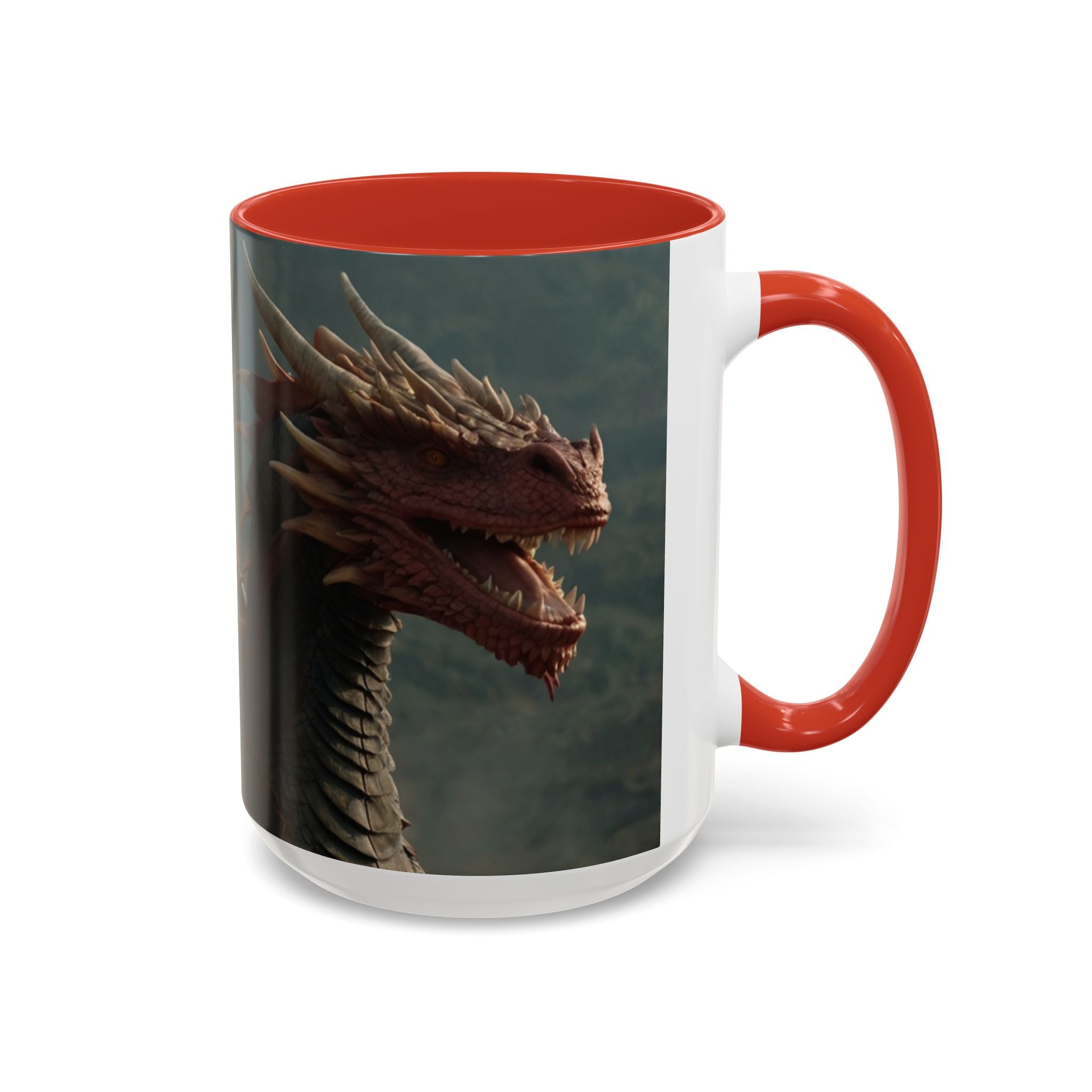 gothic woman warrior Fantasy Dragon Rider Coffee Mug