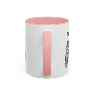 Whimsical Pig Coffee Mug, Funny Gift for Animal Lovers, Unique Office Mug, Cute Coffee Cup, Perfect for Birthdays, Holidays