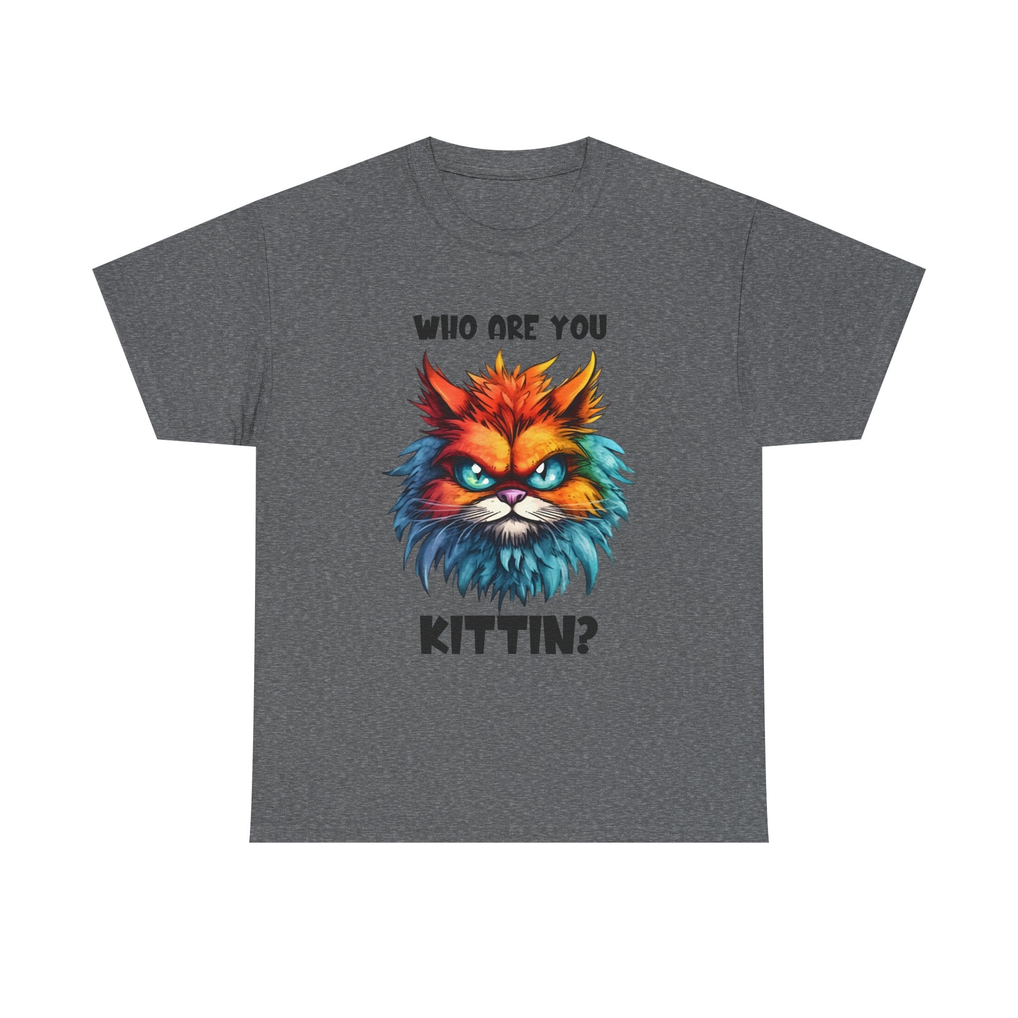 sarcasm  Cat Tee - Who Are You Kittin? Shirt, Funny Cat T-Shirt, Pet Lover Gift, Animal Lover Apparel, Birthday Gift Idea