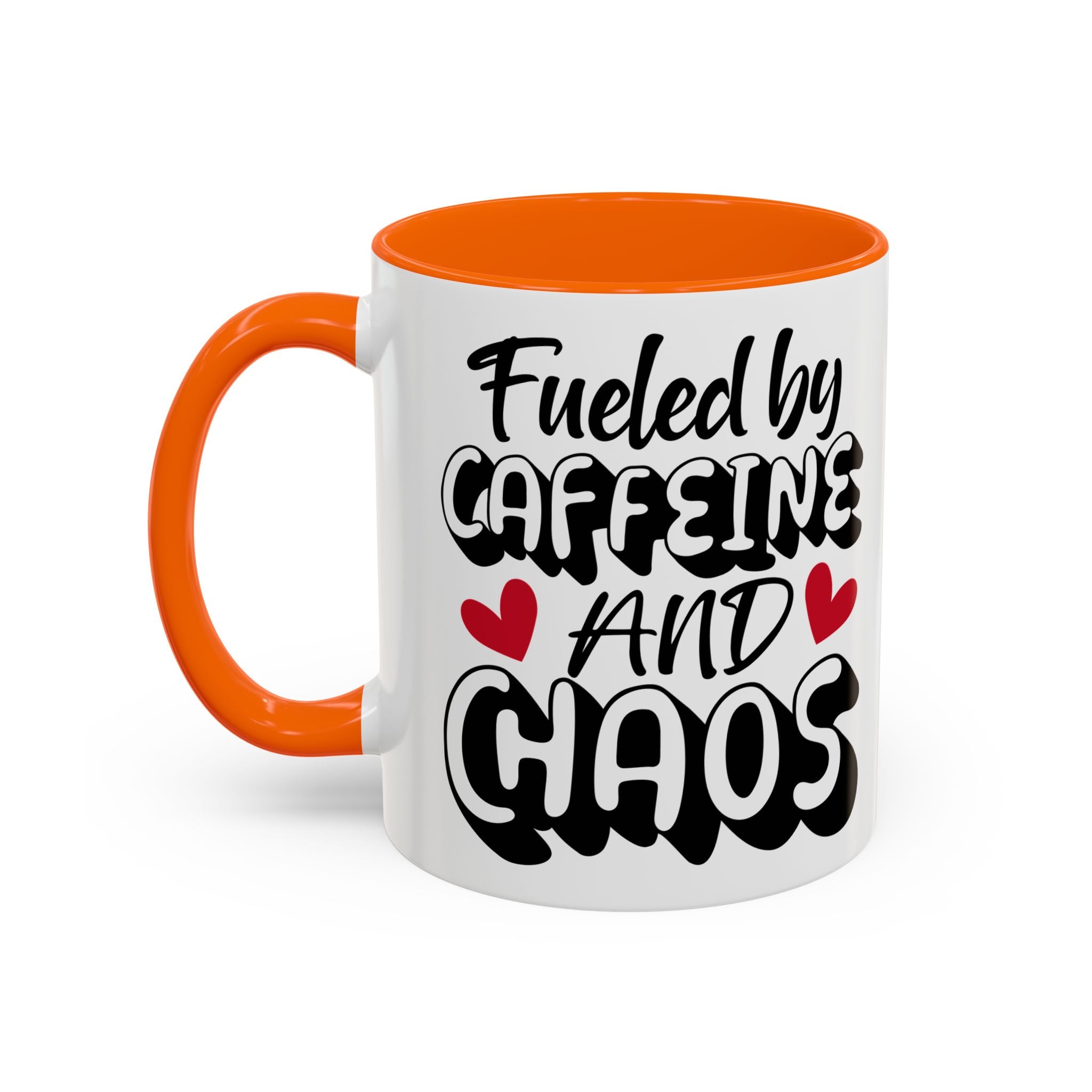 Caffeine Chaos Mug - Perfect for Coffee Lovers, Funny Gift for Friends, Home Office Essential, Birthday, Coffee Break