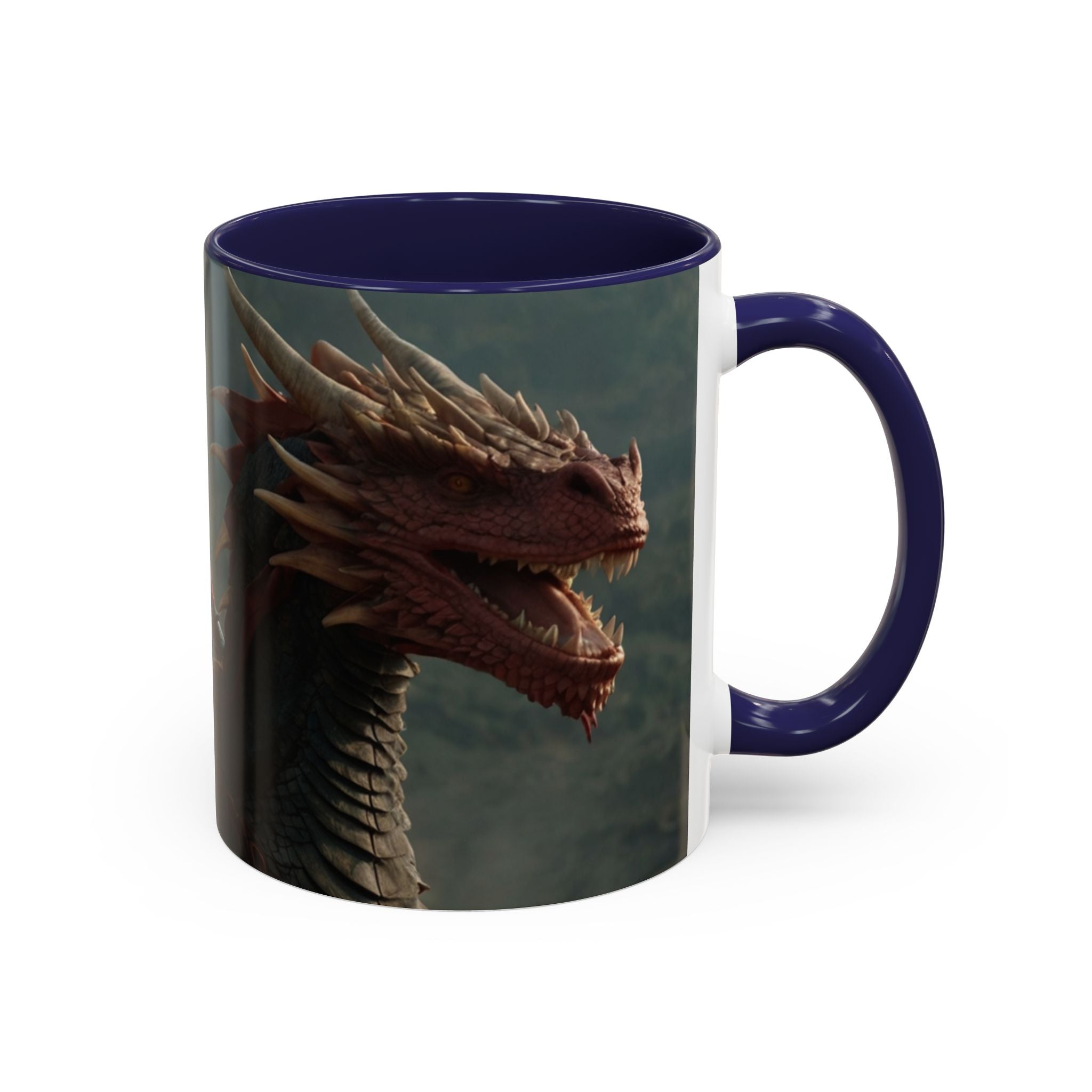 gothic woman warrior Fantasy Dragon Rider Coffee Mug