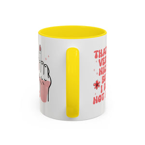 Sassy Accent Coffee Mug, Funny Gift, Humor Mug, Conversation Starter, Coffee Lover Gift, Unique Handmade Mug